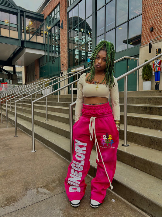 "Sakura" Double Waisted Sweats