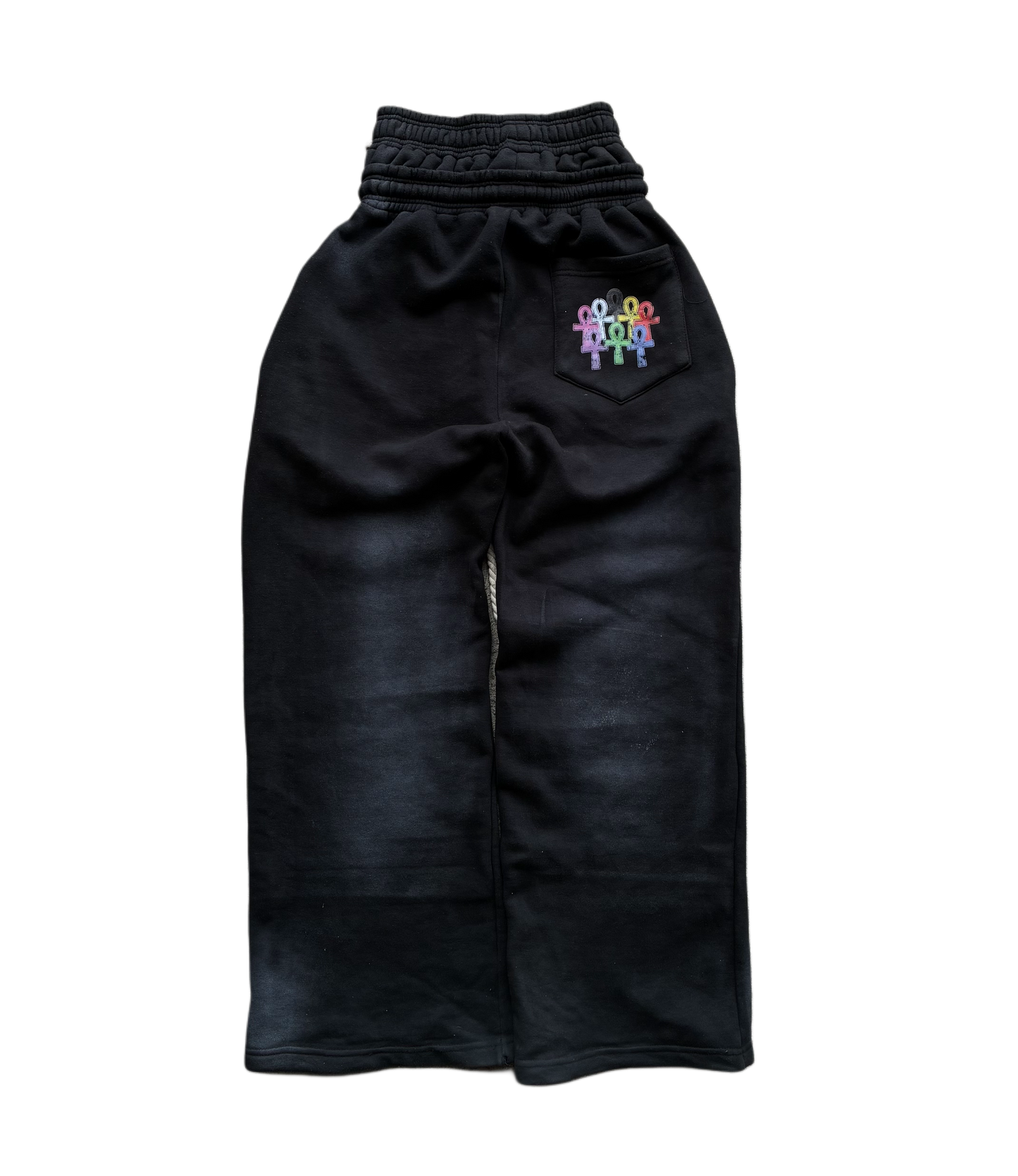 "Obsidian" Double Waisted Sweats